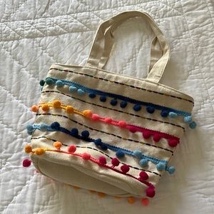 Adorable Pom Pom MiniTote